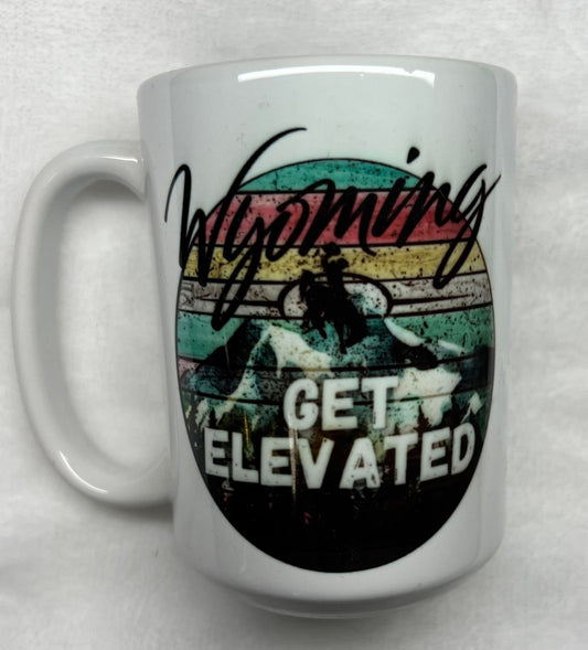 Wyoming Get Elevated Mug